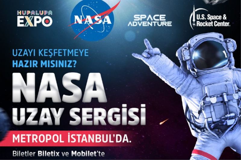 NASA Uzay Sergisi kapılarını 8 Aralık