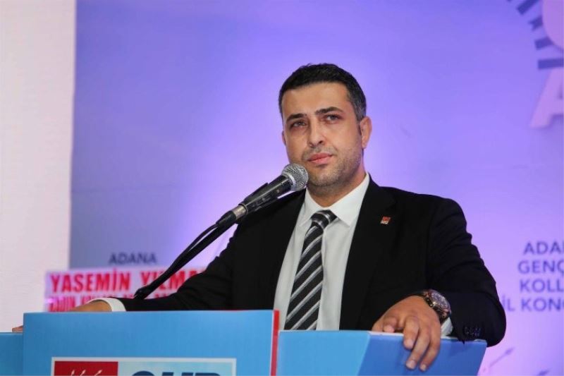 CHP Adana İl Gençlik Kolları Başkanı Çelebi, mültecilerle ilgili açıklama yaptı 