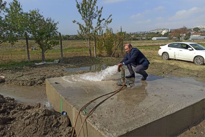 Manisa Selendi ilçesine sondaj kuyusu açıldı 