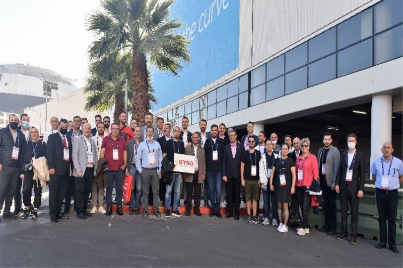 BTSO üyeleri ABD Otomotiv Yan Sanayi Fuarı