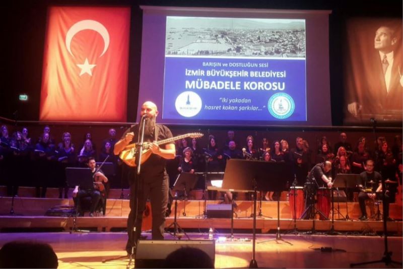 İlk ve resmi mübadele korosu İzmir