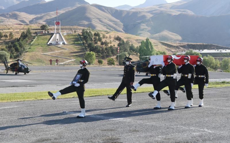 Şehidimiz memleketine uğurlandı