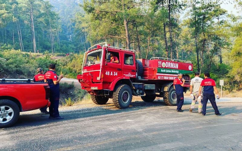 Marmaris’teki yangın hemen her yerde!