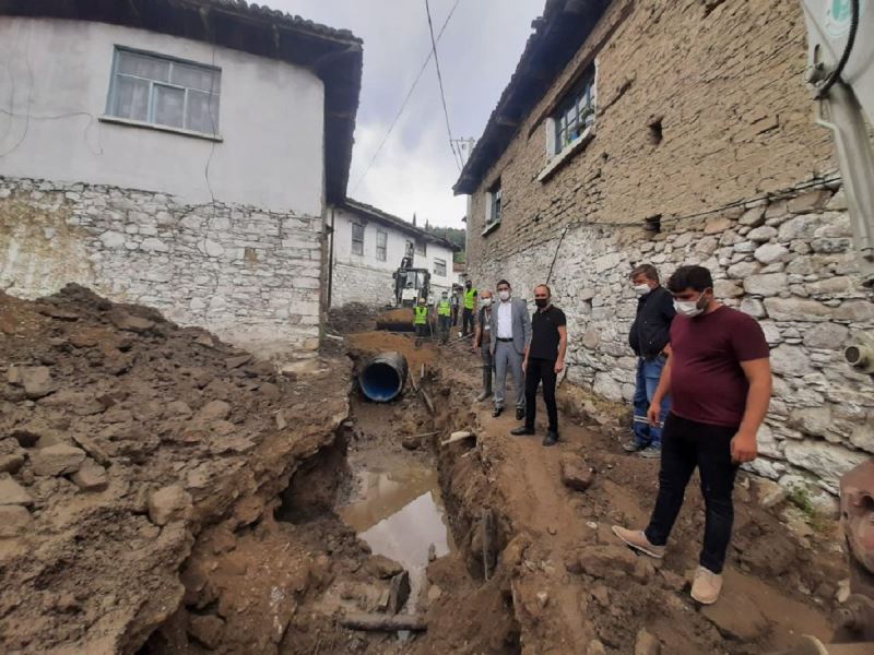 MASKİ’den Kayacık’a alt yapı hizmeti