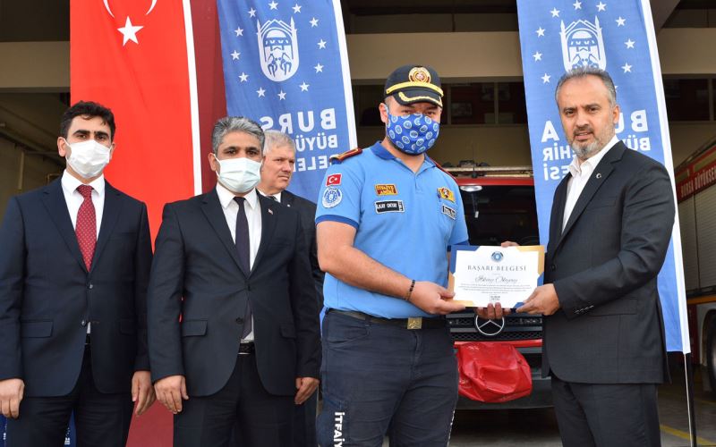 Akdeniz’deki hizmet neferleri Bursa’ya döndü