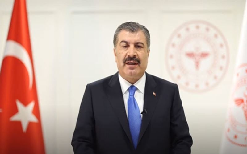 Bakan Koca’dan yangın ve vaka açıklaması