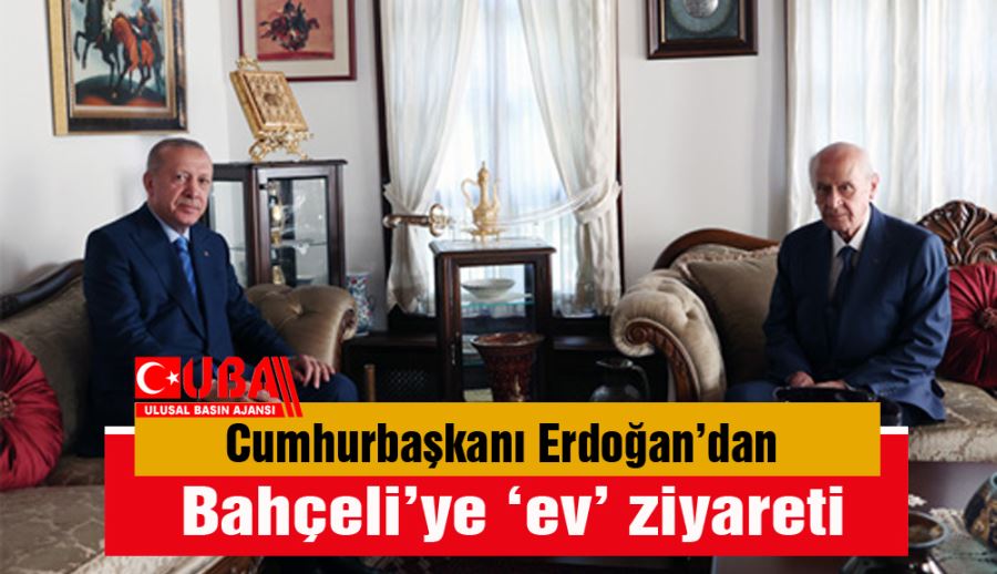 Erdoğan’dan Bahçeli’ye ‘ev’ ziyareti