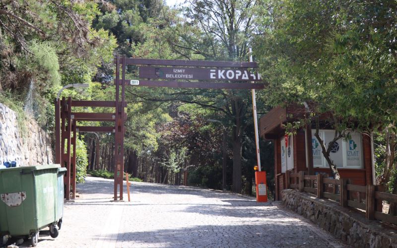 Kocaeli İzmit’te Ekopark’a yeni görünüm