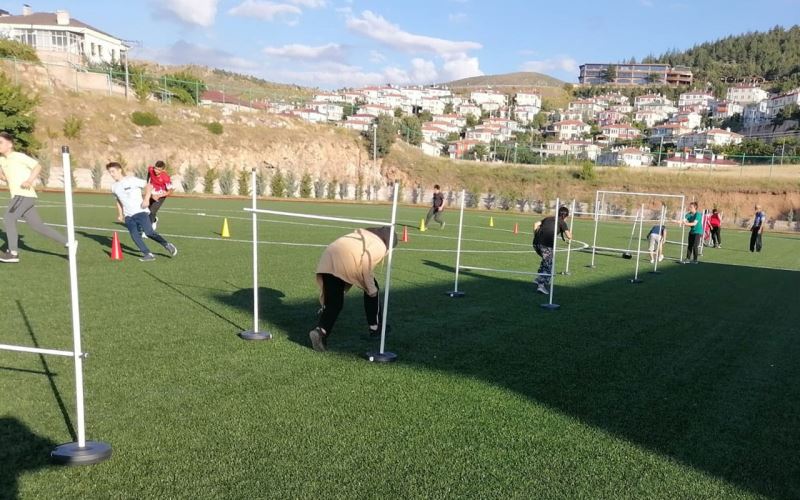 Kayseri Melikgazi’de Hisarcık sporcuları kışa hazırlanıyor