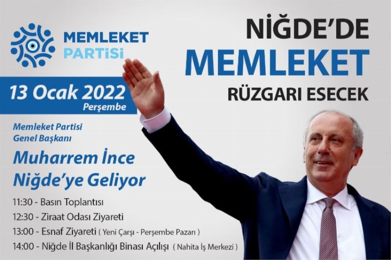 Muharrem İnce Niğde