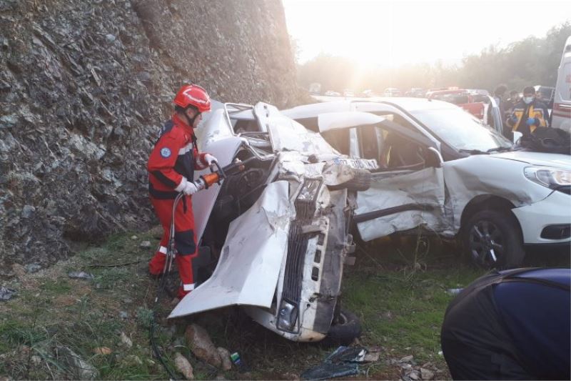 Muğla itfaiyesi zamanla yarışıyor