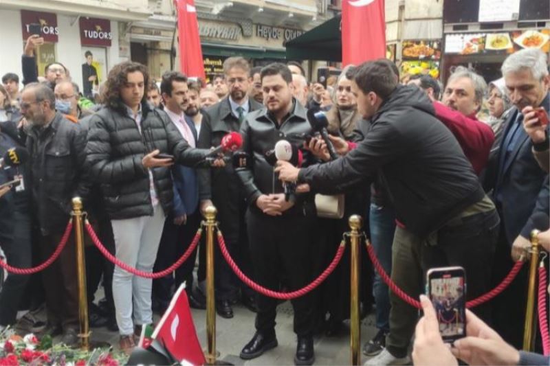 BTP lideri Hüseyin Baş Taksim