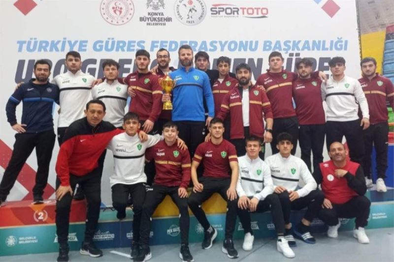 Kayseri Şekerspor Türkiye ikincisi oldu 