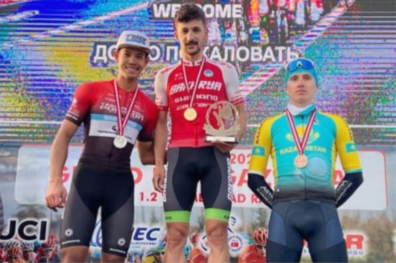 Grand Prix Alanya’da kürsü Büyükşehirli Onur Balkan’ın