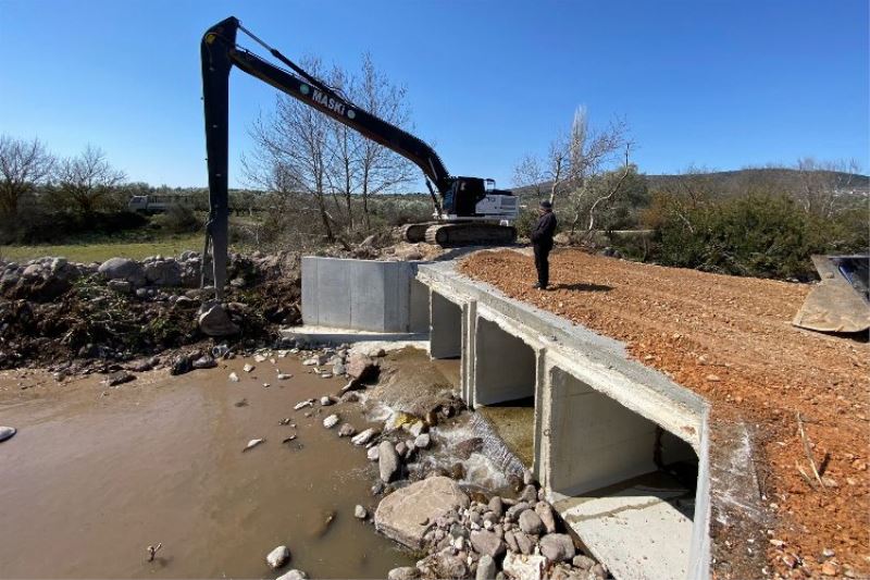 Manisa Sarma’da yol geçişleri güvenli