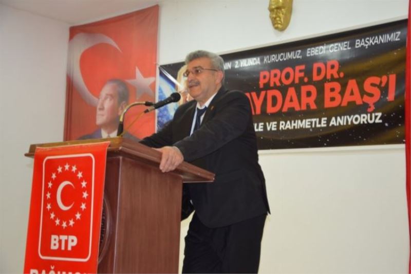 Prof. Haydar Baş, Kilis’te düzenlenen program ile anıldı