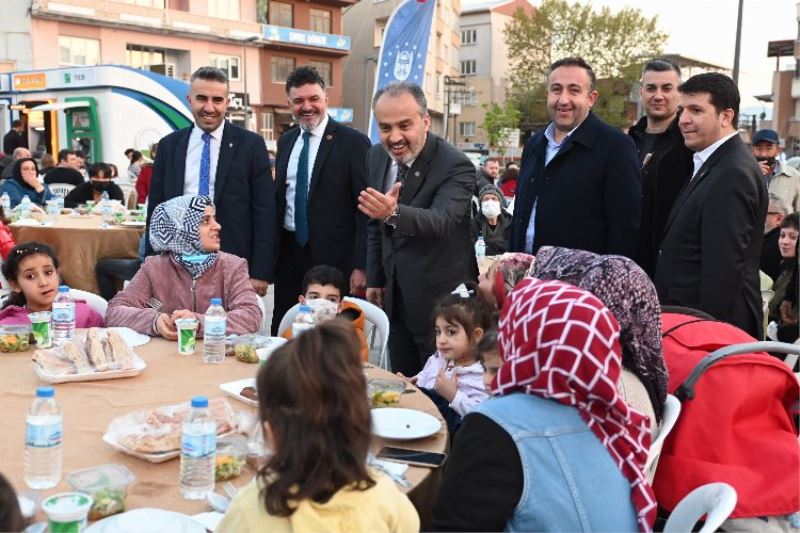 Bursa Büyükşehir iftar sofrasını bu kez Demirtaş