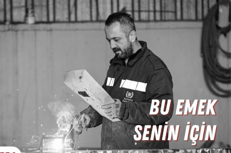 İzmir Gaziemir’de 1 Mayıs’a özel çalışma