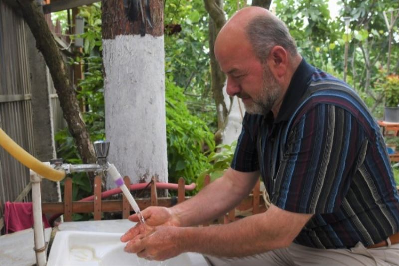 Samsun’da hanelerin yüzü su ile güldü