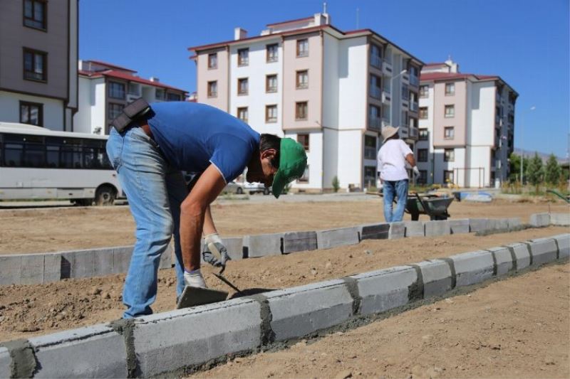 Erzincan’a yeni park alanları