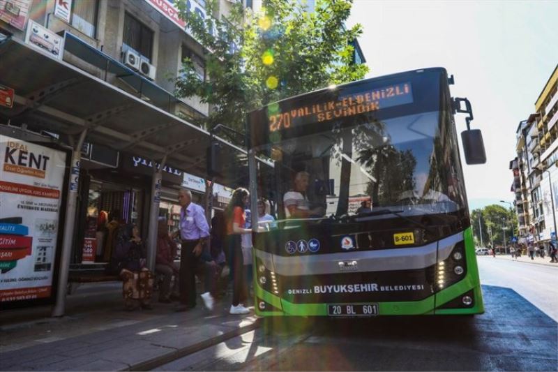 Denizli otobüsleri KPSS’ye gireceklere ücretsiz