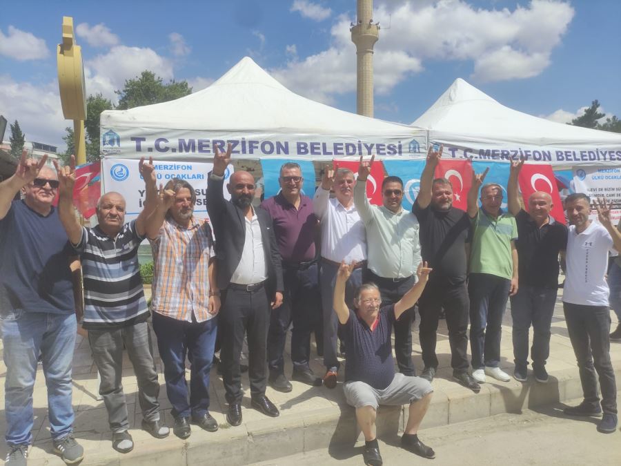 MERZİFON ÜLKÜ OCAKLARINDAN AŞURE İKRAMI