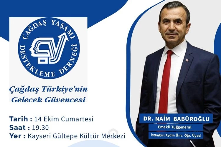 ÇYDD Kayseri ilk yaşını kutluyor