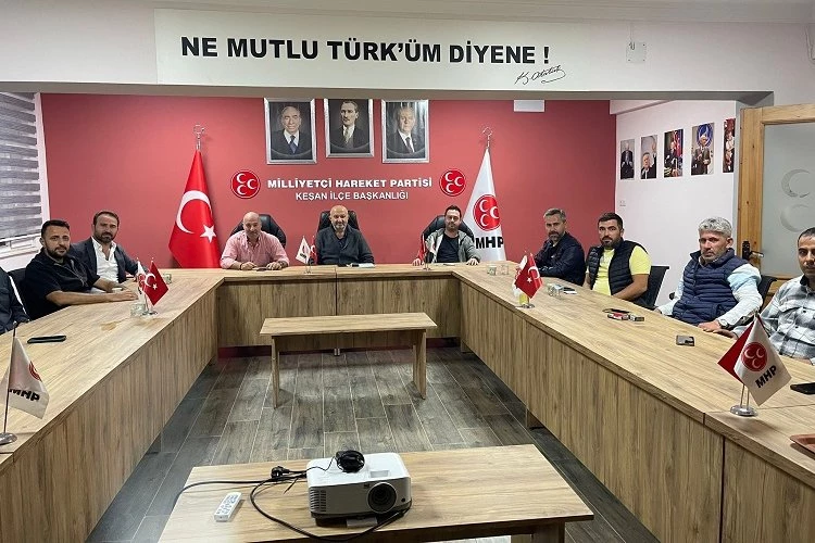 Burak İşçimen’den MHP Keşan