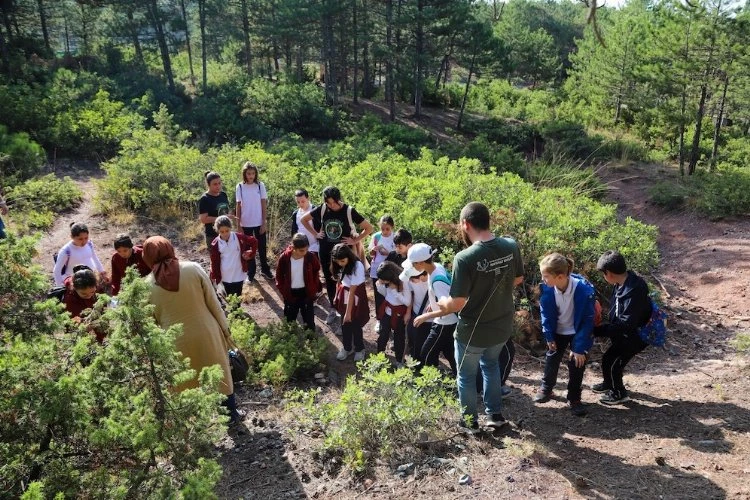 Öğrenciler doğal yaşamın izinde