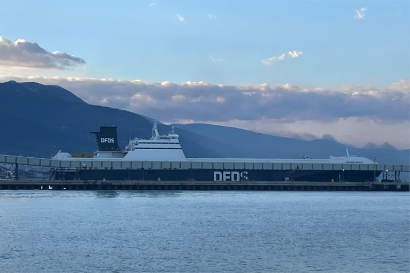 DFDS yardım gemisi İskenderun’da