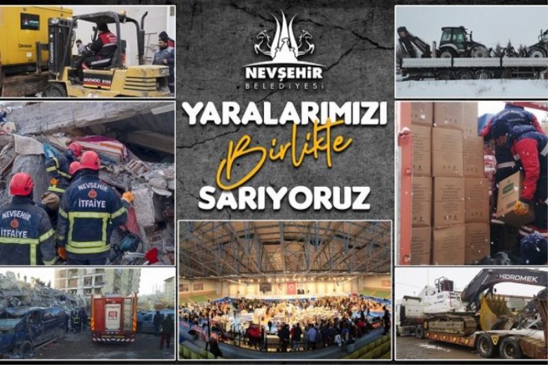 Nevşehir Belediyesi imkanlarını seferber etti