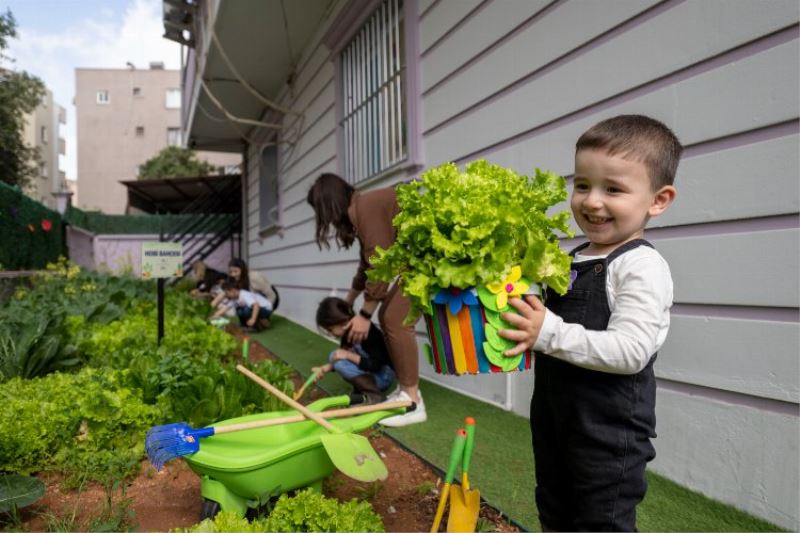 Çocuklara doğa ve paylaşım bilinci aşılanıyor