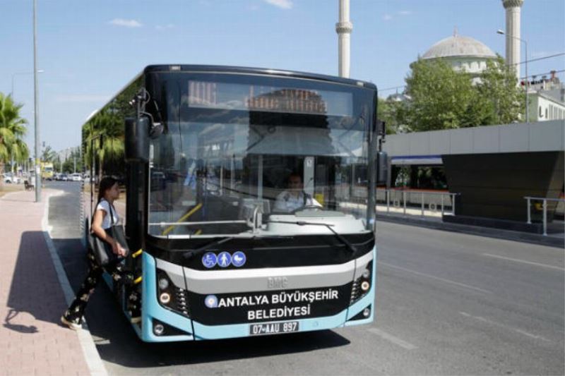 Antalya bayrama hazır! Bayramda ulaşım 3 gün ücretsiz