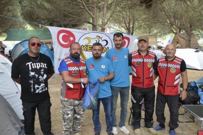 Keşan Motosiklet Kulübü 2. Erdek Motofest’e katıldı