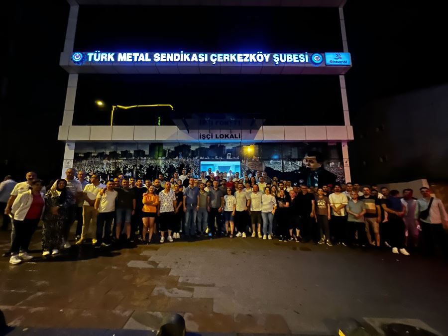 TÜRK METAL SENDİKASINDAN ÜYELERİNE SEVİNDİRECEK TATİL