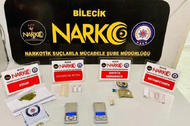 Bilecik Narko ekipleri uyuşturucuya geçit vermiyor!