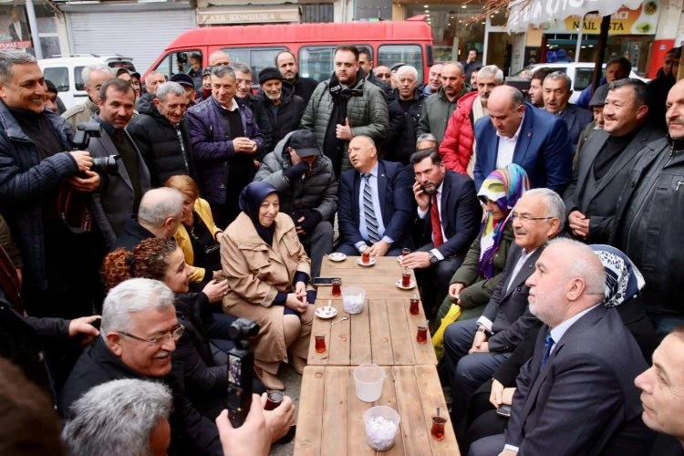 Başkan Güler’e Gürgentepe’de sevgi seli