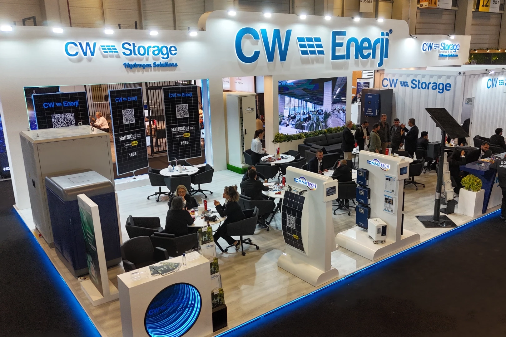 CW Enerji Solar Storage Fuarı’nda göz kamaştırdı