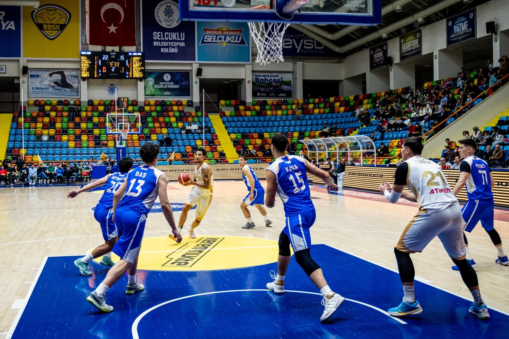 Konya basketbolda galibiyet haftası