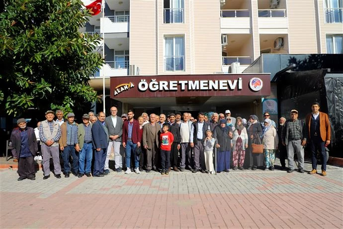 ALANYA BELEDİYESİ’NDEN YAŞLI VATANDAŞLARA TARİH VE DOĞA GEZİSİ