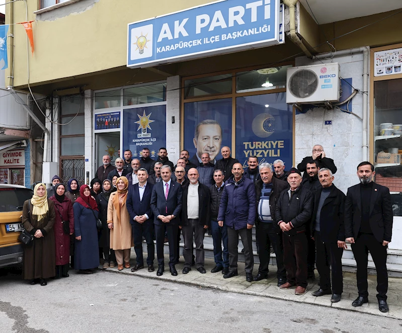 “İlçenin gelişimine katkı sunacak adımları kararlılıkla atıyoruz”