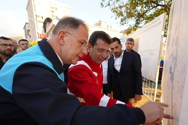 Çalık, projeleri İmamoğlu ile yerinde inceledi