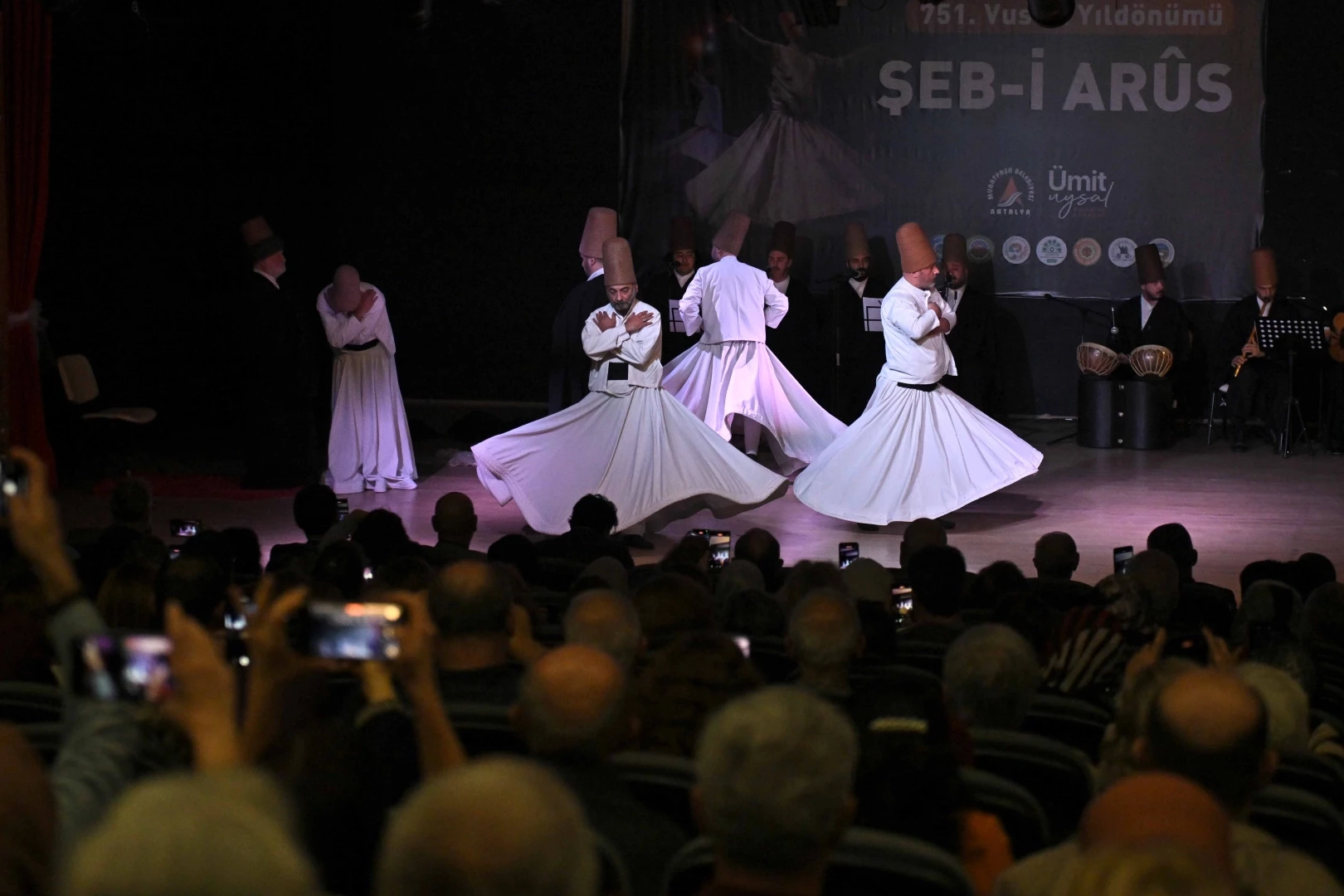 Antalya Muratpaşa’da Mevlana Şeb-i Arus töreniyle anıldı