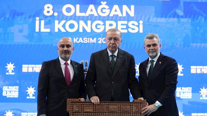 Cumhurbaşkanı Erdoğan’ın Teşrifleriyle AK Parti 8. Olağan İl Kongresi Gerçekleştirildi