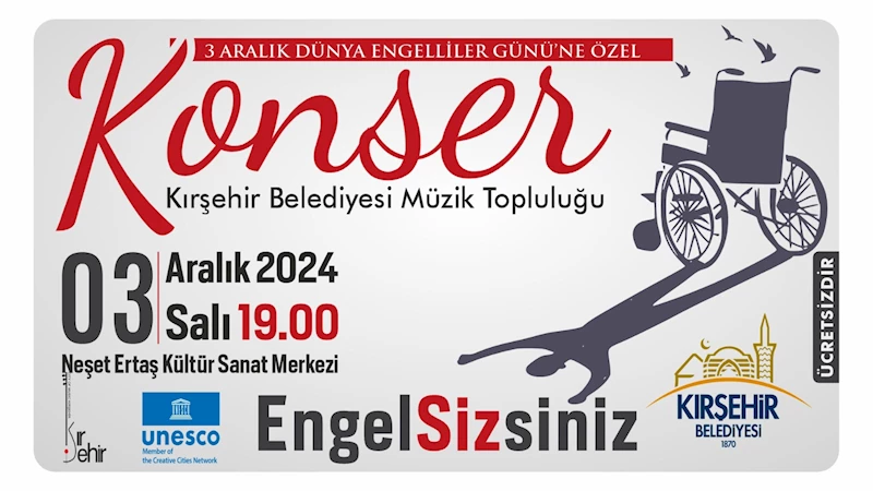 DÜNYA ENGELLİLER GÜNÜ’NE ÖZEL KONSER SALI GÜNÜ