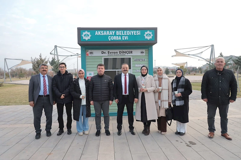 AKSARAY BELEDİYESİ ÜNİVERSİTE KAMPÜSÜNDE ÜCRETSİZ ÇORBA VE KUAFÖR HİZMETİ VERMEYE BAŞLADI