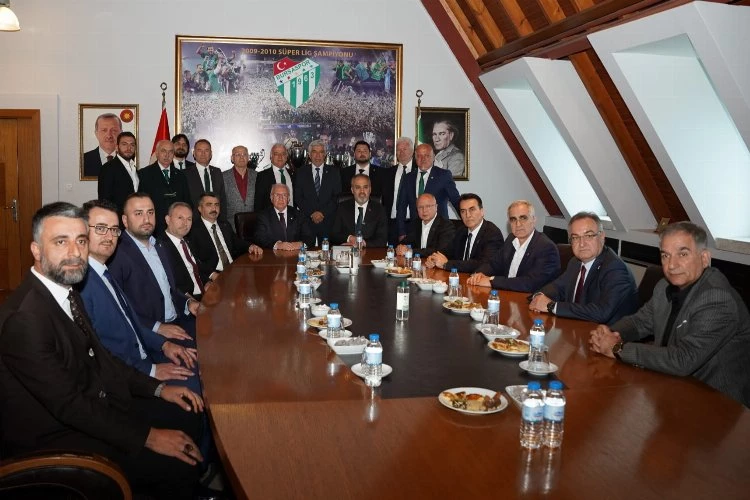 AK Parti’den Bursaspor’a ziyaret