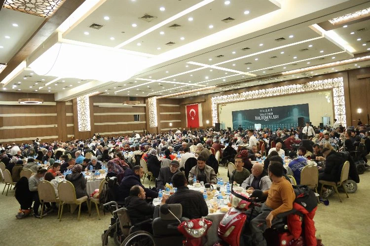 Konya’daki dezavantajlı gruplar ve aileleri iftarda buluştu