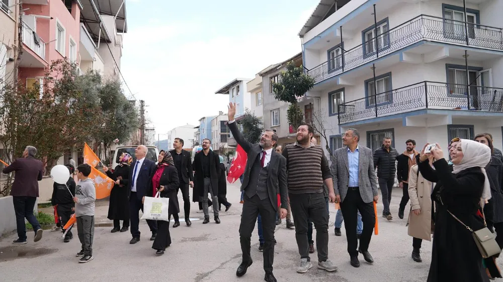 Gürsu Cumhur İttifakı Başkan adayı ve Meclis Üyesi Adayları Sahada