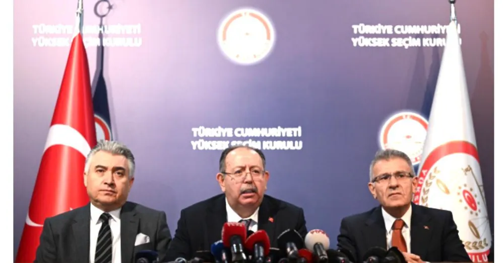 YSK Başkanı Yener, merak edilen rakamları paylaştı.
